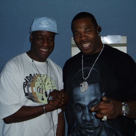 Me with Busta Rhymes