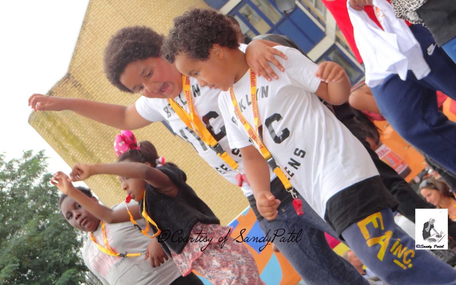Children dancing at Carnival