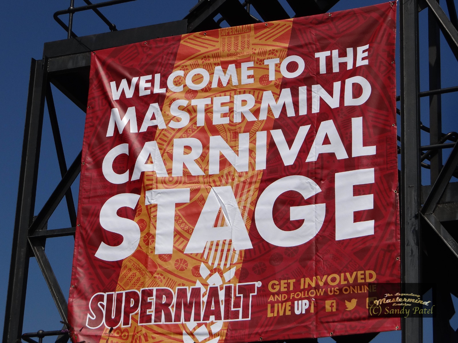 Mastermind Carnival stage banner
